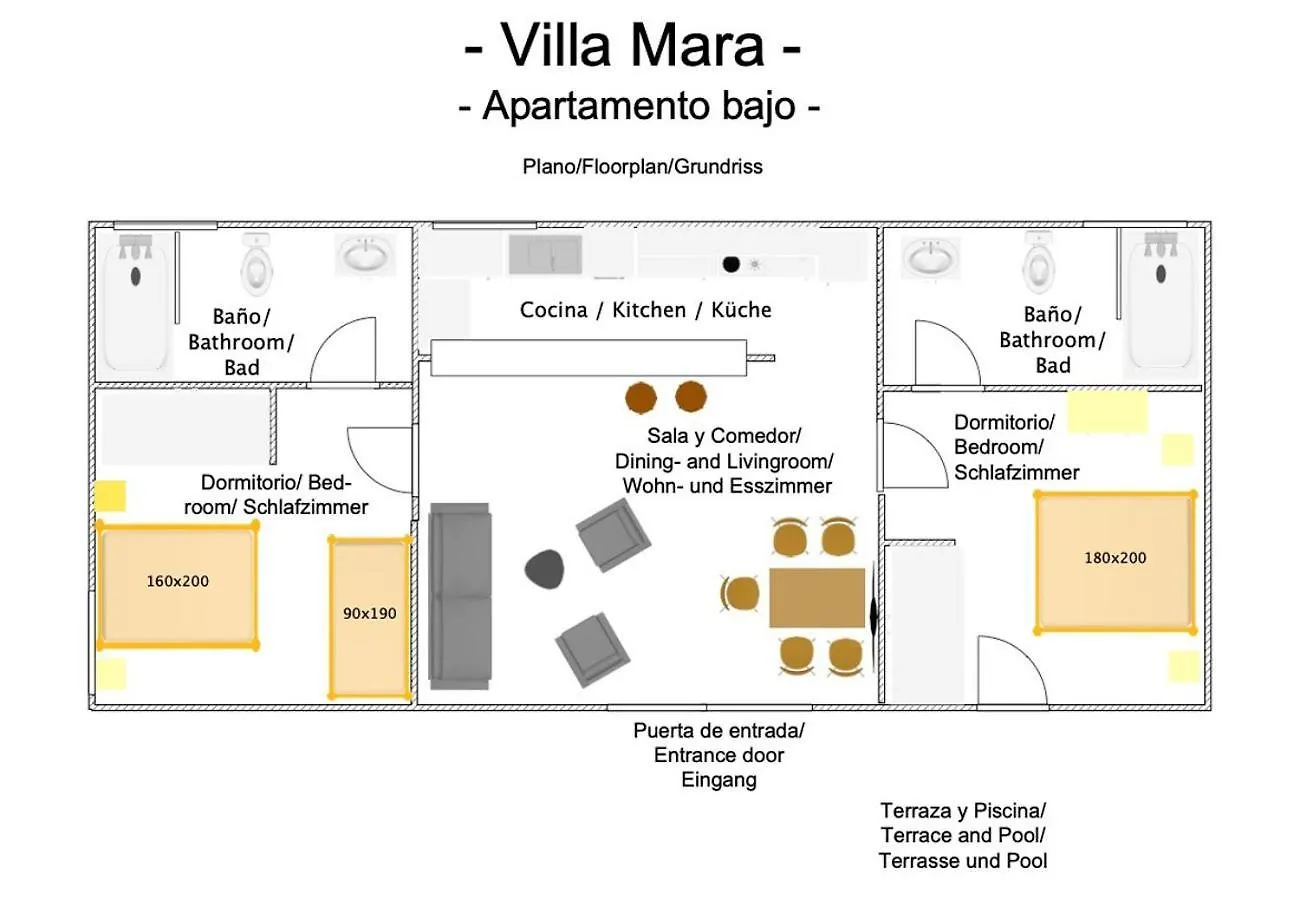 Villa Mara Caleta De Velez